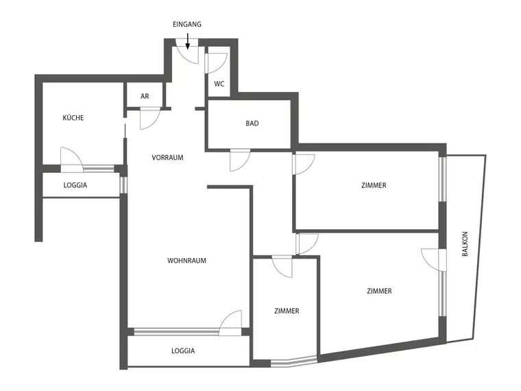 Viel Platz. 5- Zimmer Wohnung mit vielen Extras. Wohnbauförderung möglich.