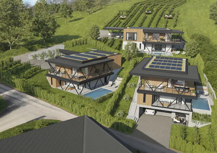 Ökopavillions Neudauberg in der Golf- &amp; Thermenregion