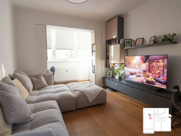 MODERNE 3-ZIMMER-WOHNUNG IN TOLLER LAGE