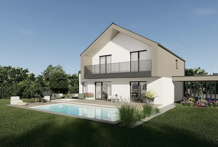 Modernes Einfamilienhaus in der Rosenau, Seewalchen am Attersee – Ihr Traumhaus vom Bauträger wartet!