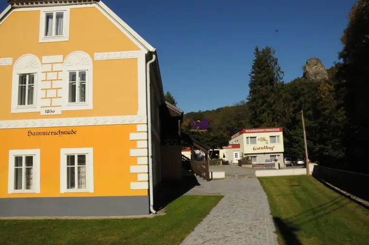 Einzigartige Tourismus- und Gastronomieliegenschaft inklusive Teichanlage im Nationalpark Thayatal, Grundstücksfläche 18.000m2, Nutzfläche 600 m2