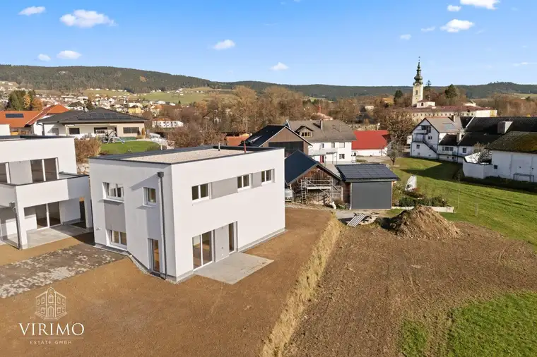 Schlüsselfertiges Neubau-Einfamilienhaus mit Terrasse, Garten &amp; Carport-Option in Aigen-Schlägl