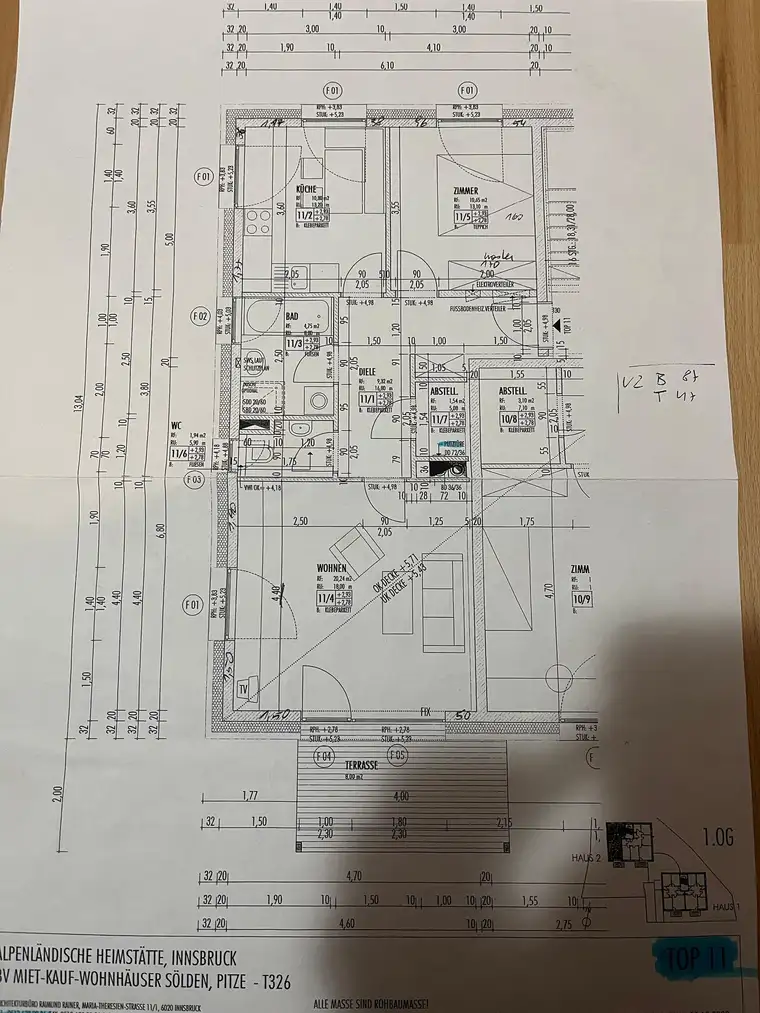 Gepflegte 2-Zimmer Wohnung mit Balkon und Garage