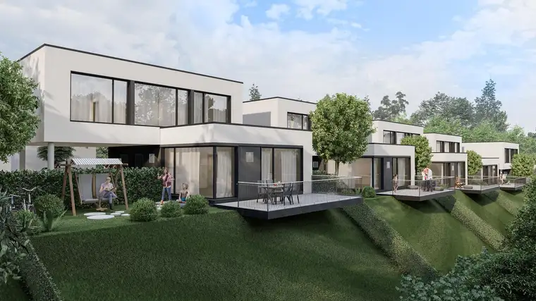Toplage! 5 Einfamilienhäuser am Waldrand mit Weitblick in Paudorf, Krems