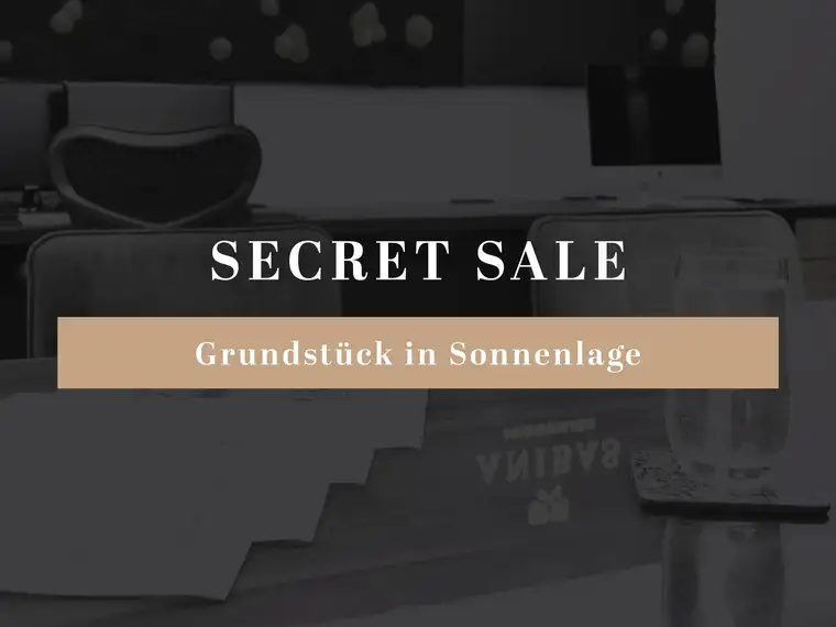 Grundstück in Sonnenlage