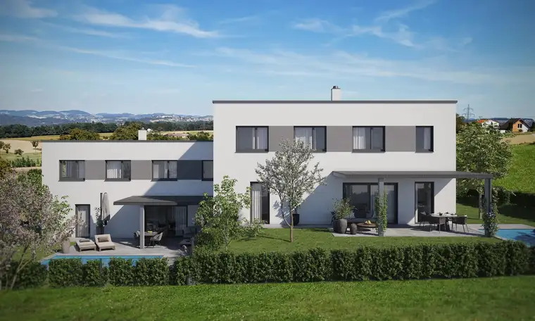 Besonderes Neubauprojekt in Engerwitzdorf - Doppelhaushälfte