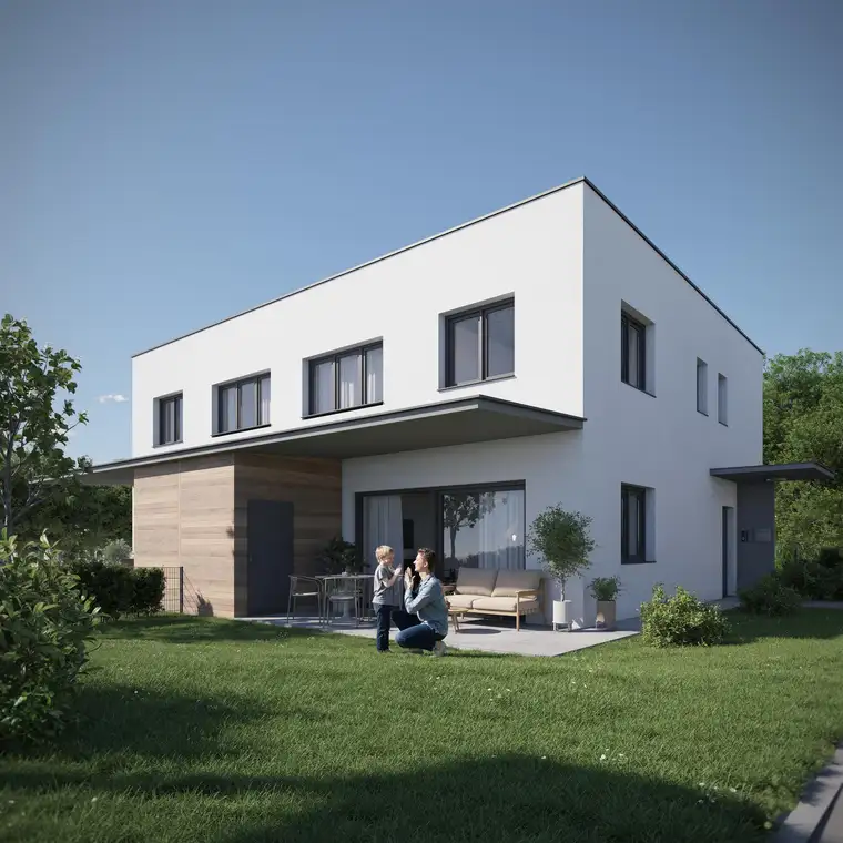 Modernes Wohnen in Ruhelage