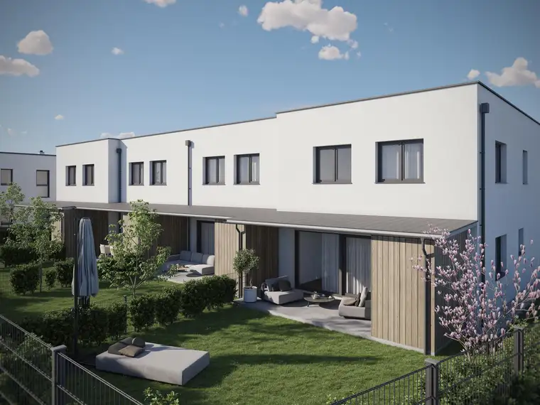 Besonderes Neubauprojekt in Engerwitzdorf - Eckreihenhaus
