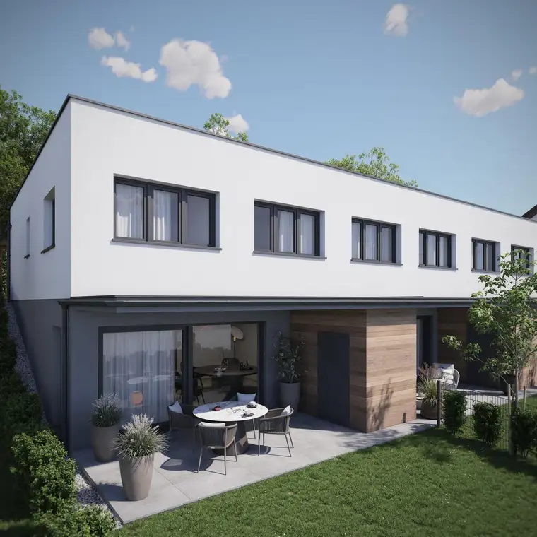 Zuhause im Grünen - Reihenhaus