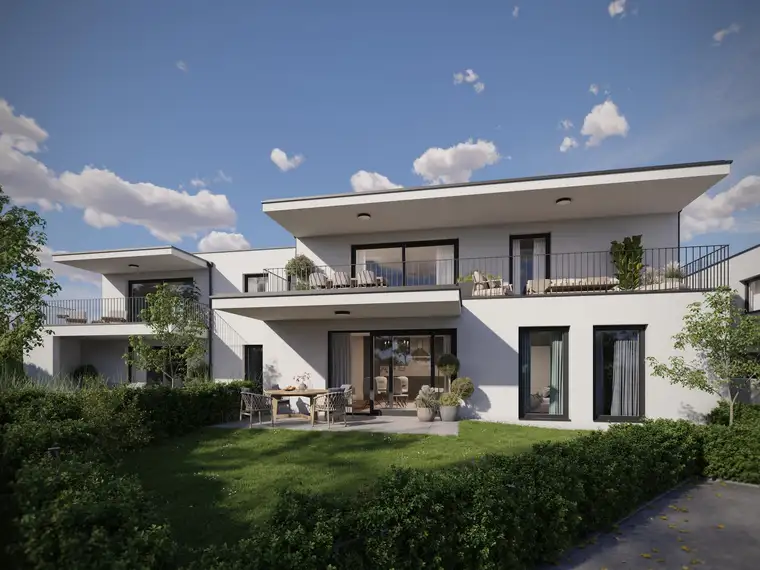 Naturnah wohnen. Zentral verbunden. GARTENWOHNUNG