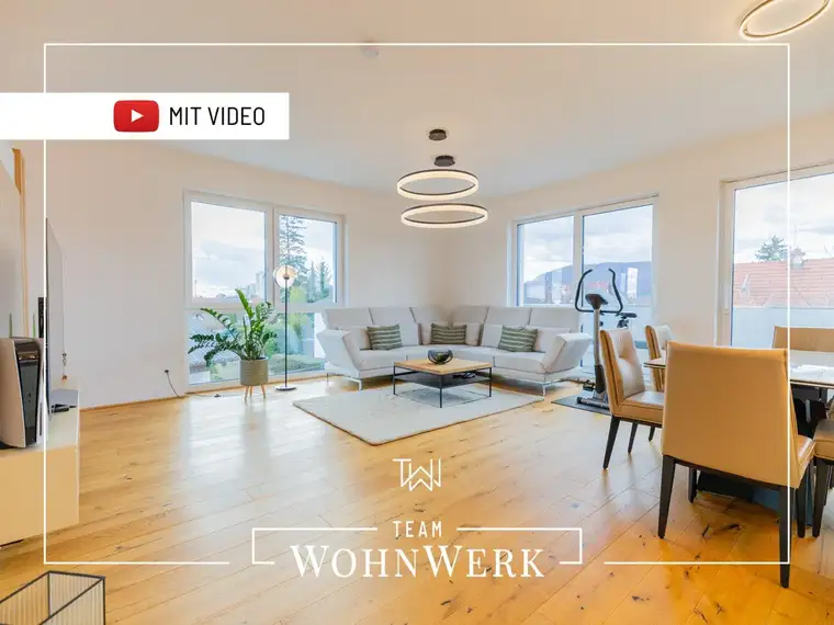 Exklusive 4-Zimmer-Penthouse-Wohnung | edle Ausstattung | hochwertige Qualität | Parkplatz vorhanden