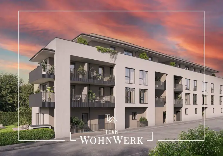 NEUBAU: 2-Zimmerwohnung mit großem Balkon in Geidorf! Honorarfrei für den Käufer!