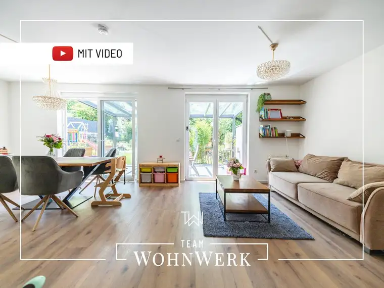 Geidorf: 5 Zimmer, Garten, 60 m² Dachterrasse – Modernes Reihenhaus in Toplage von Graz | stilvolles Wohnen auf drei Ebenen