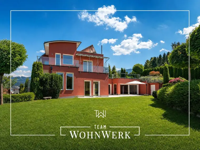 Architektenvilla mit Hallenbad &amp; Bergpanorama | Wohntraum über dem Murtal