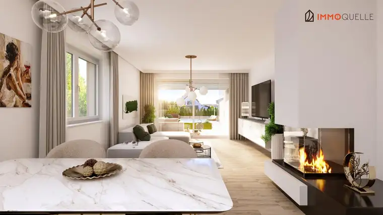 Zuhause gestalten mit viel Freiheit - Moderne Architektur in Leonding, ruhige Lage, durchdachter Grundriss