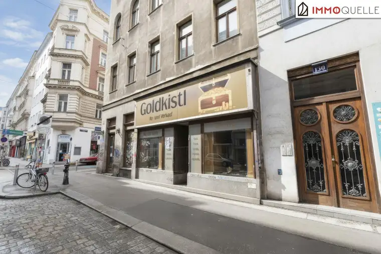 Urbaner Raum für Visionen - Geschäftslokal mit Galerie, starker Laufkundschaft und erzielbarer Rendite von rund 4,69 % in lebendiger Wiener Lage