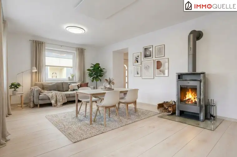 Ein Wohngefühl zum Ankommen - Sonnige 2-Zimmer-Wohnung mit ca. 70 m² Wohnfläche, geräumiger Wohnküche, großem Schlafzimmer und geschütztem Allgemeingarten