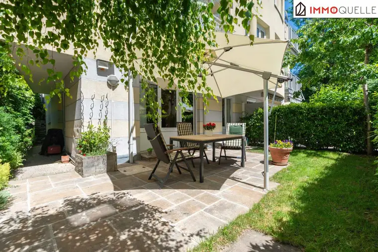 Gartenwohnung mit Gefühl - Helle 3-Zimmer-Gartenwohnung in geschützter Grünruhelage am Wilhelminenberg mit sonnigem Außenbereich, Naturanschluss und guter Anbindung