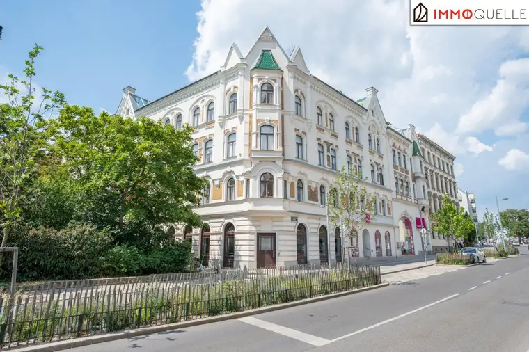 Bestandsfreie Geschäftsfläche mit langfristigem Mehrwert - Großzügige, modernisierte Geschäftsfläche mit offener Bürofläche, Glas-Besprechungsraum, direkt angebundenem Kellerlager und guter U3-Anbindung