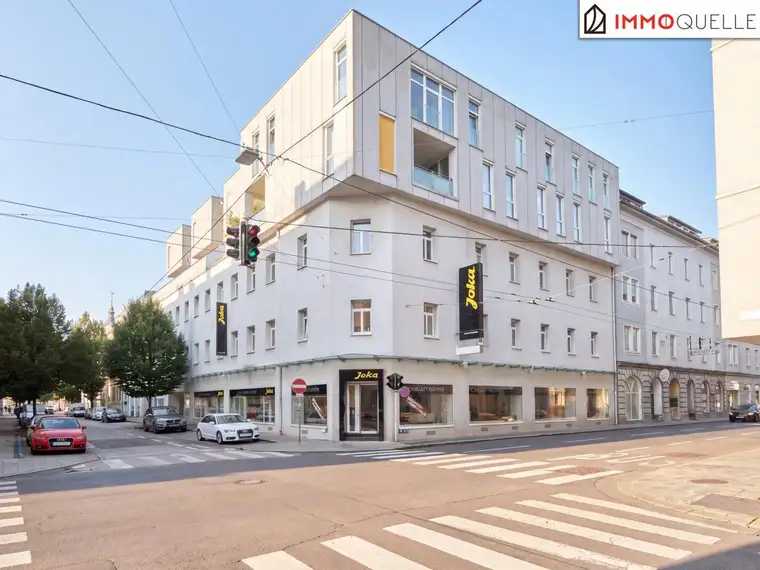 Zentrale Geschäftsfläche mit starker Sichtbarkeit - Werthaltige Geschäftsfläche in Linzer Frequenzlage - mit starker Sichtbarkeit und flexibler Flächenstruktur