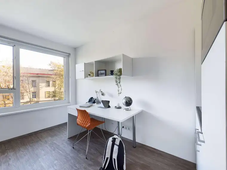DIE ZIMMEREI | Zentrale 1-Zimmer-Wohnung für Lehrlinge &amp; Studierende im 2. Bezirk | Bigger Bude