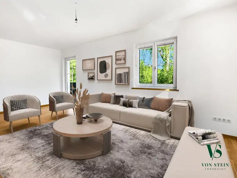 Wohnen im Grünen – elegante Wohnung mit drei Balkonen im Wienerwald