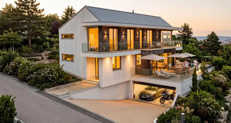 Ein besonderer Platz für eine besondere Villa