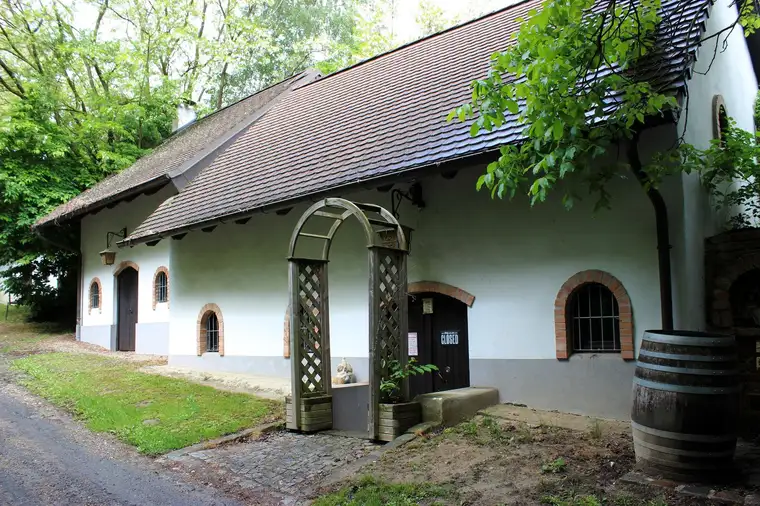 Rückzugsoase in der Kellergasse von Obermallebarn