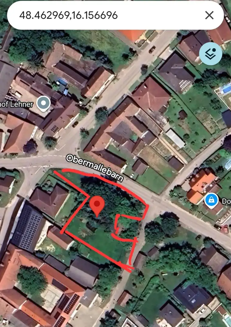 Wunderschönes Grundstück in Obermallebarn / Sierndorf - Autobahnanbindung und Zuganbindung