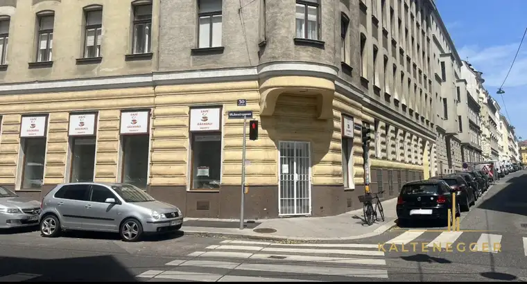 Gentzgasse: Geschäftslokal 119 m² / Keller 145m²