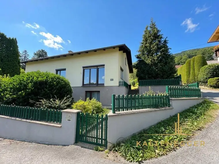 Helles Einfamilienhaus mit großem Garten in ruhiger Lage