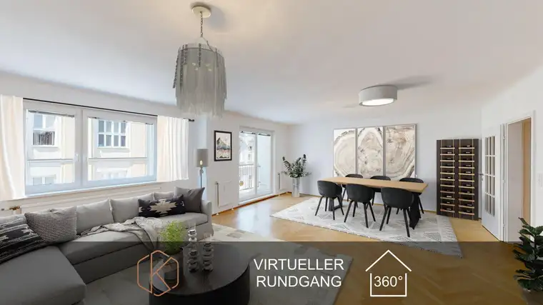 Wohntraum im 4. Bezirk | hoher Wohnkomfort | 4 Zimmer | 2 Bäder | Nähe WKO &amp; Palais Schönburg