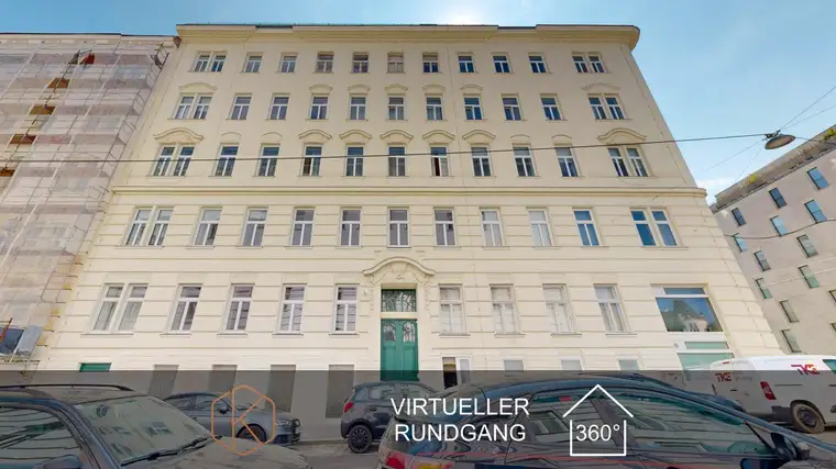 Zentral gelegenes Büro | 2 Zimmer - 58 m² | Nähe Rennweg | Altbau-Charme