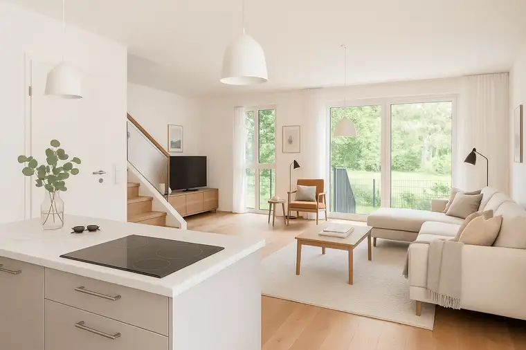Stadtvilla im Herzen von Maria Enzersdorf mit innovativer Deckenkühlung