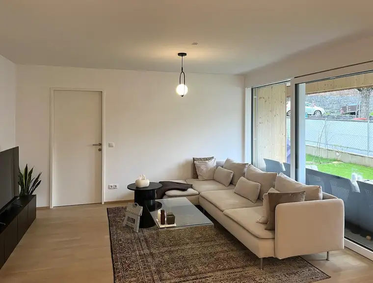 Attraktive 2-Zi-Gartenwohnung in Weiler.