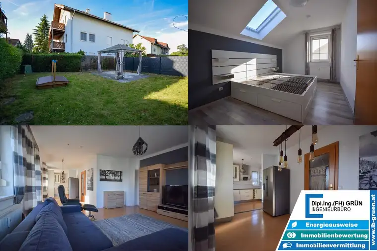 Großzügige Maisonette mit Garten &amp; 2 Balkonen in Buchkirchen – ideal für Familien!