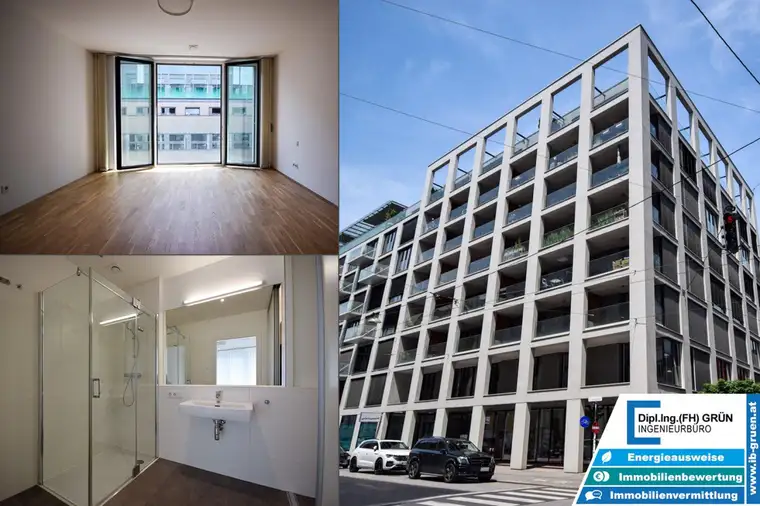 Exklusive 2-Zimmer-Architektenwohnung in TOP-Lage, neben LUX-Tower – 270m zum Hauptbahnhof
