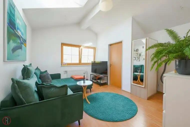 2 Zimmer Eigentumswohnung (38 m²) mit optimaler Raumaufteilung und Dachterrasse