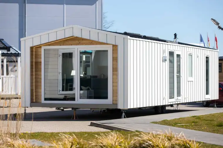 Moderner Bungalow auf Pachtgrundstück in Wolfpassing