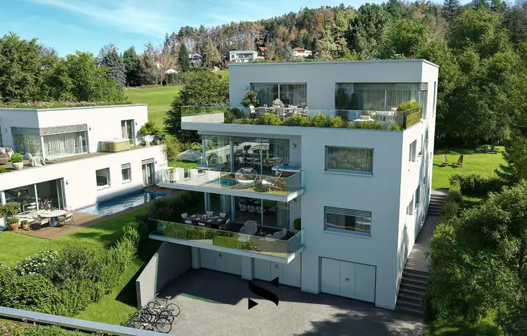 URBAN OASIS - Luxuriöses Penthouse (TOP04) mit rd. 184 m² in Grazer Ruhelage