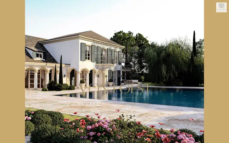 RIVIERA MAISON - VILLEN-UNIKAT mit idyllischer, uneinsehbarer, 6.000 m² privater Parklandschaft - Perchtoldsdorfer TOP-Lage - ERSTBEZUG nach LUXUS-Sanierung