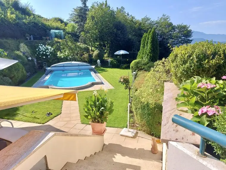 Garden Penthouse AURORA - Exklusive Garten-Penthouseresidenz mit Pool und Spektakulärer Bergkulisse