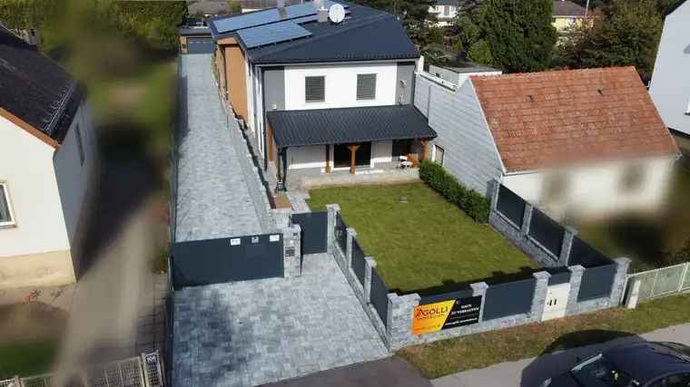 Nachhaltiges energiesparendes Einfamilienhaus mit moderner Architektur in 2410 Hainburg an der Donau