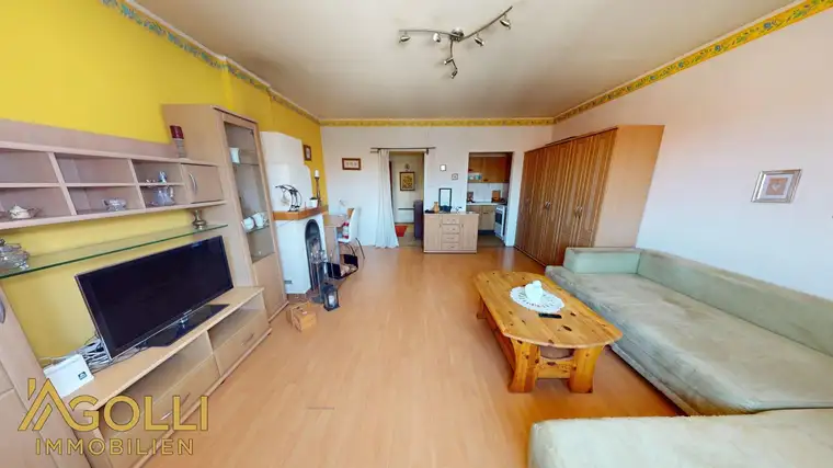 Kompakte 1-Zimmer-Wohnung mit Garagenstellplatz in zentraler Lage