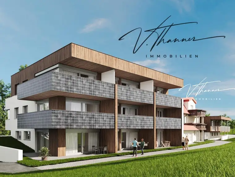 Neubauprojekt in Laakirchen: Großzügige 3-Zimmer-Wohnung mit Terrasse und Eigengarten.