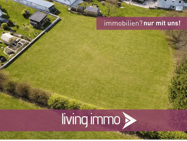 Baugrundstück mit herrlichem Ausblick und über 700 m² Erweiterungspotenzial in Haslach bei Rohrbach