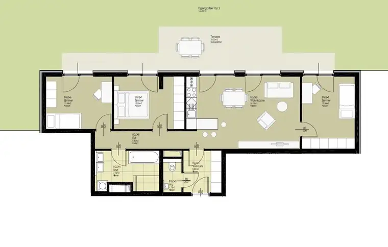 Frühlingserwachen in Liesing - 4 Zimmer mit traumhaftem Garten