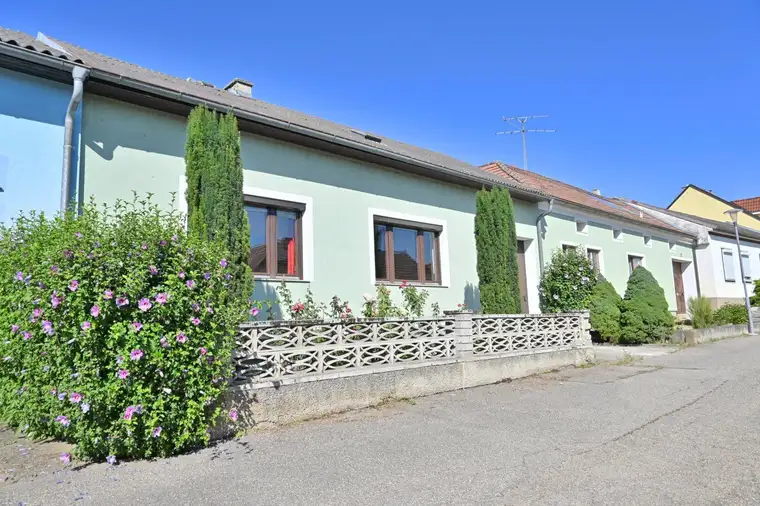 Weinviertler Wohngefühl: Haus mit Innenhof, Stadel und gewölbtem Weinkeller in Kleinriedenthal