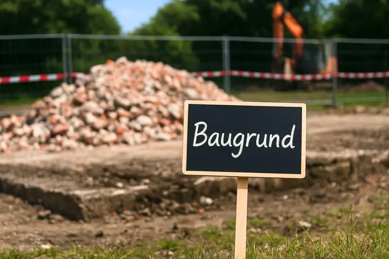 Baugrund im Grünen -nahe Wien