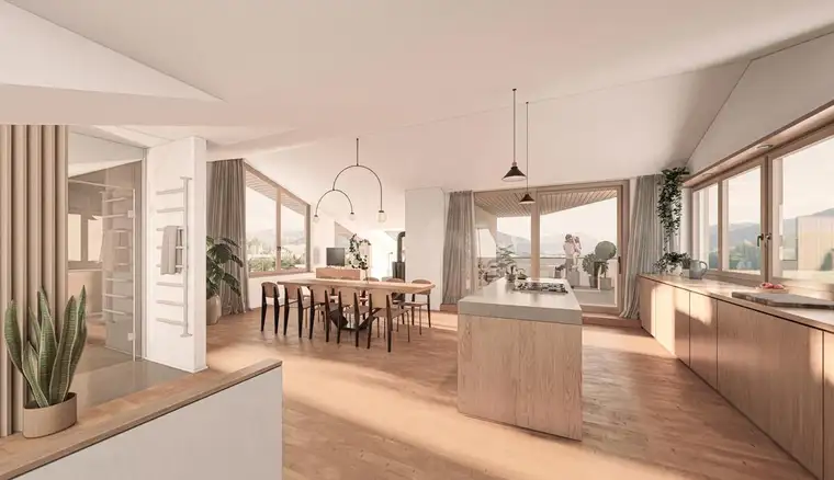 Tauern Land Villa - 5 Zimmer Maisonette - Wohnung